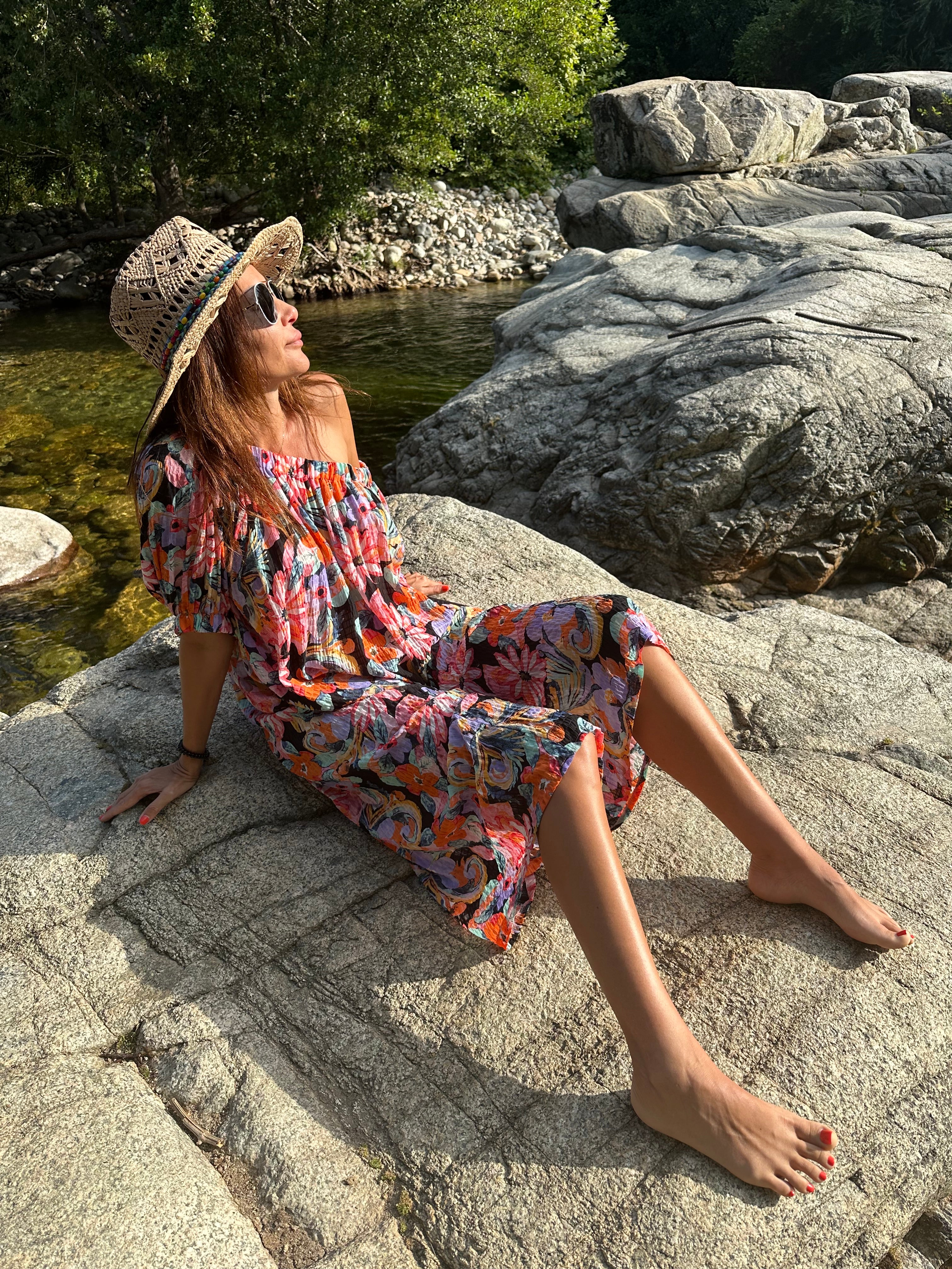 Vestido floreado