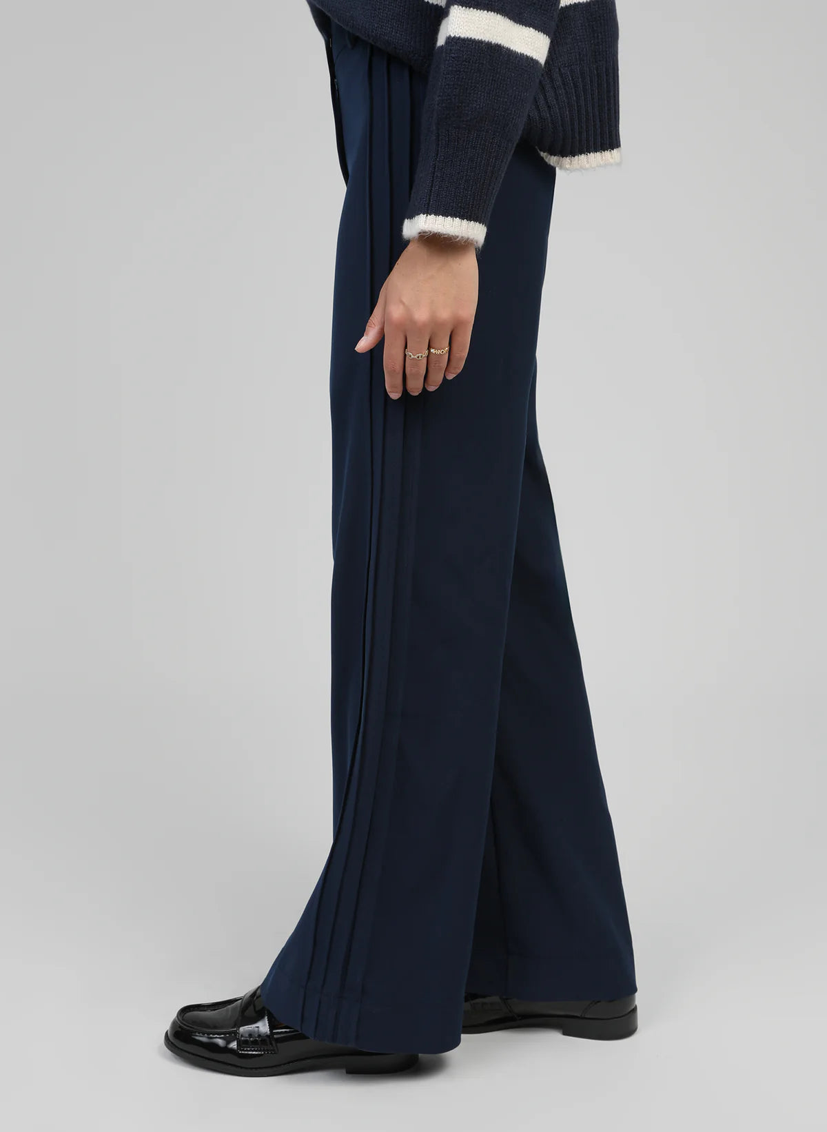 Polidor Women Pants, Navy Blue
