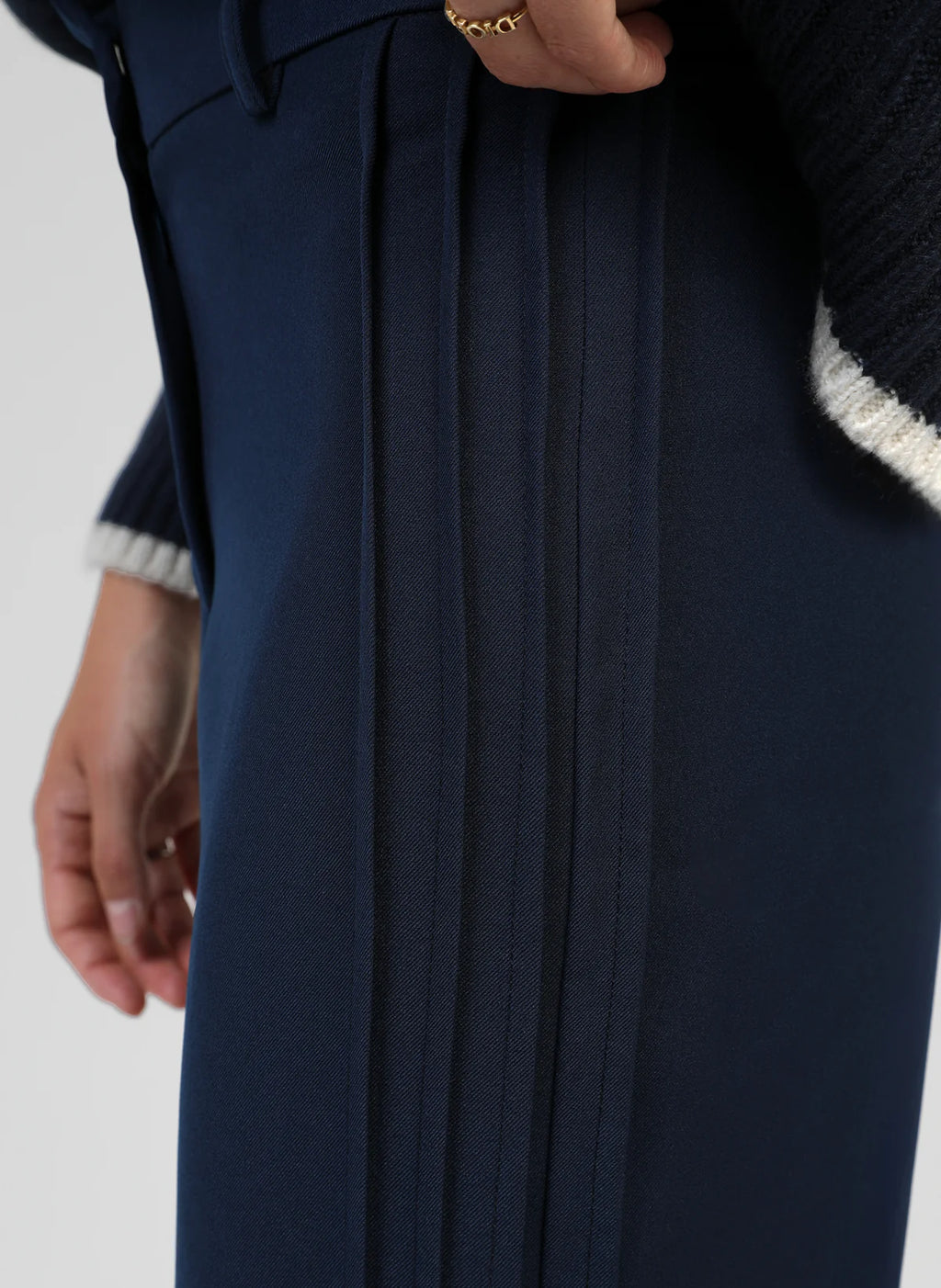 Polidor Women Pants, Navy Blue