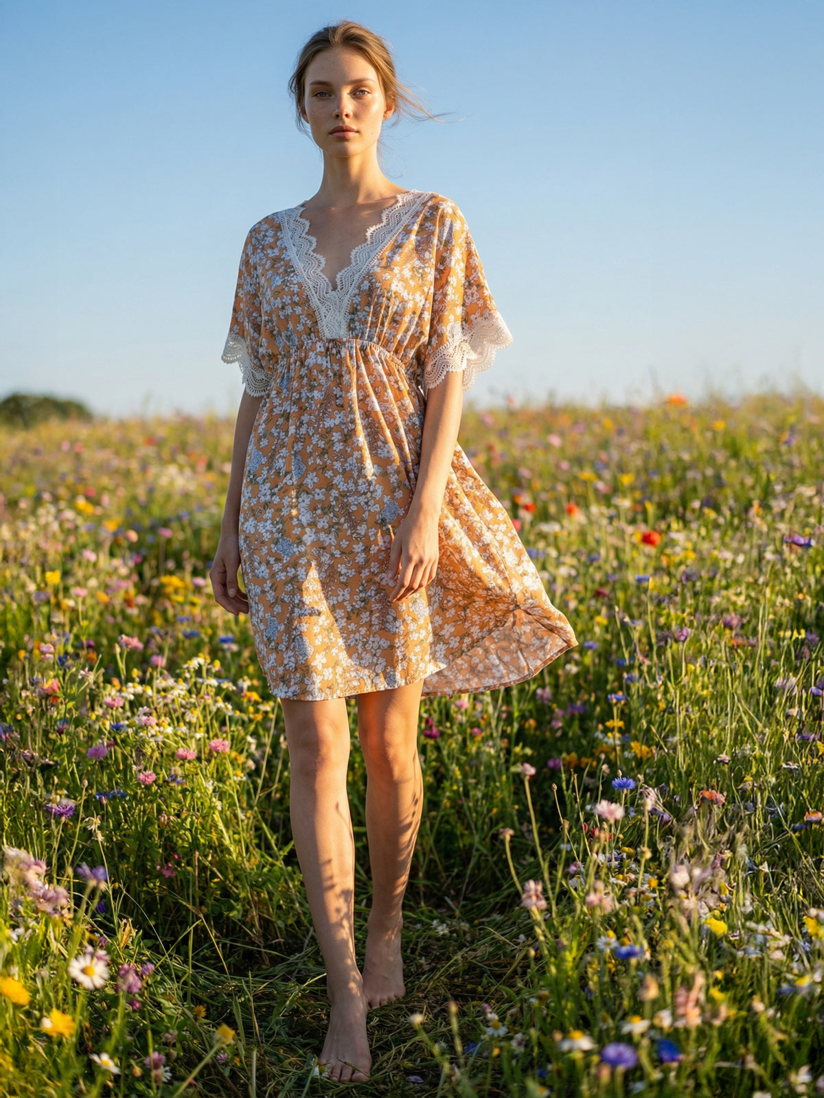 Camelia Dress, French Fashion Brands in Miami.