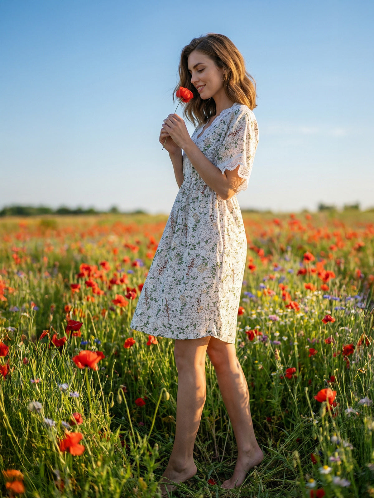 Camelia Dress, French Fashion Brands in Miami.