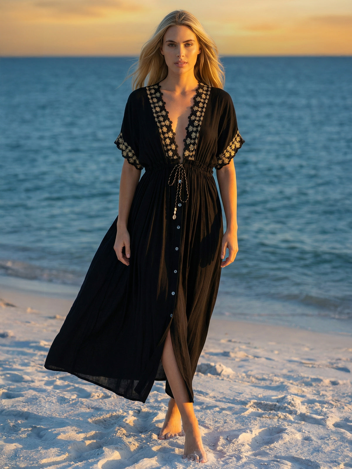 Lorene Dress, French Fashion Brands in Miami.
