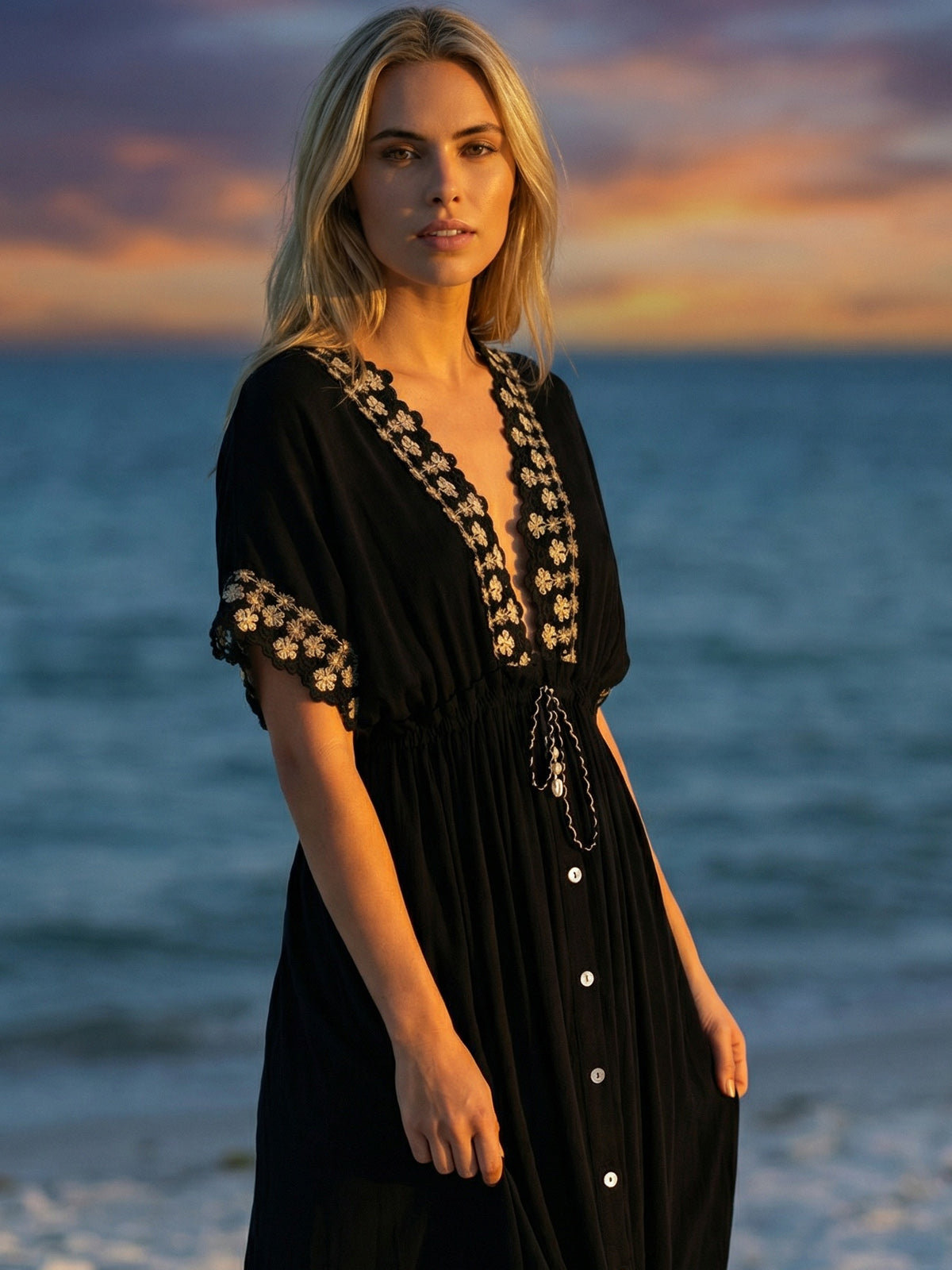 Lorene Dress, French Fashion Brands in Miami.