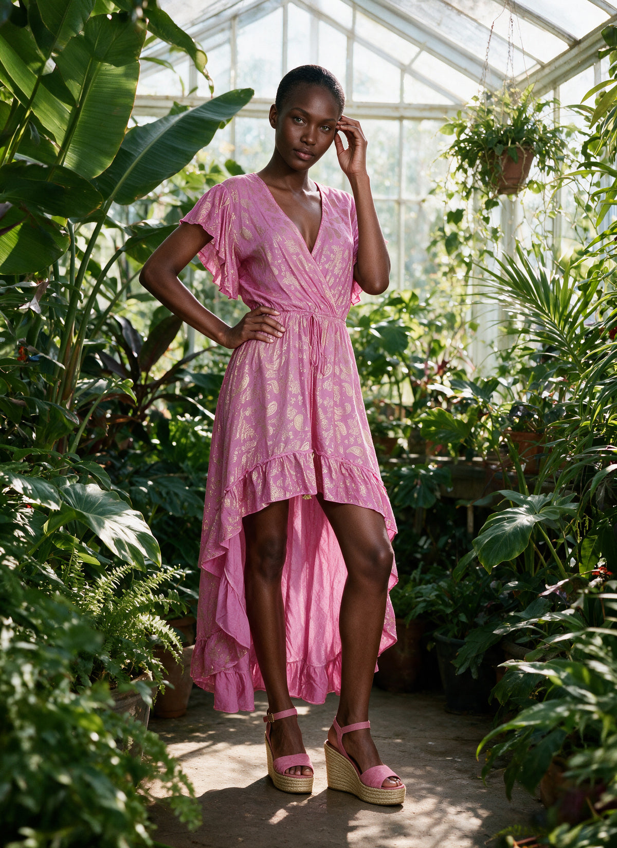 St Tropez Long Dress | Poupee Bonbon