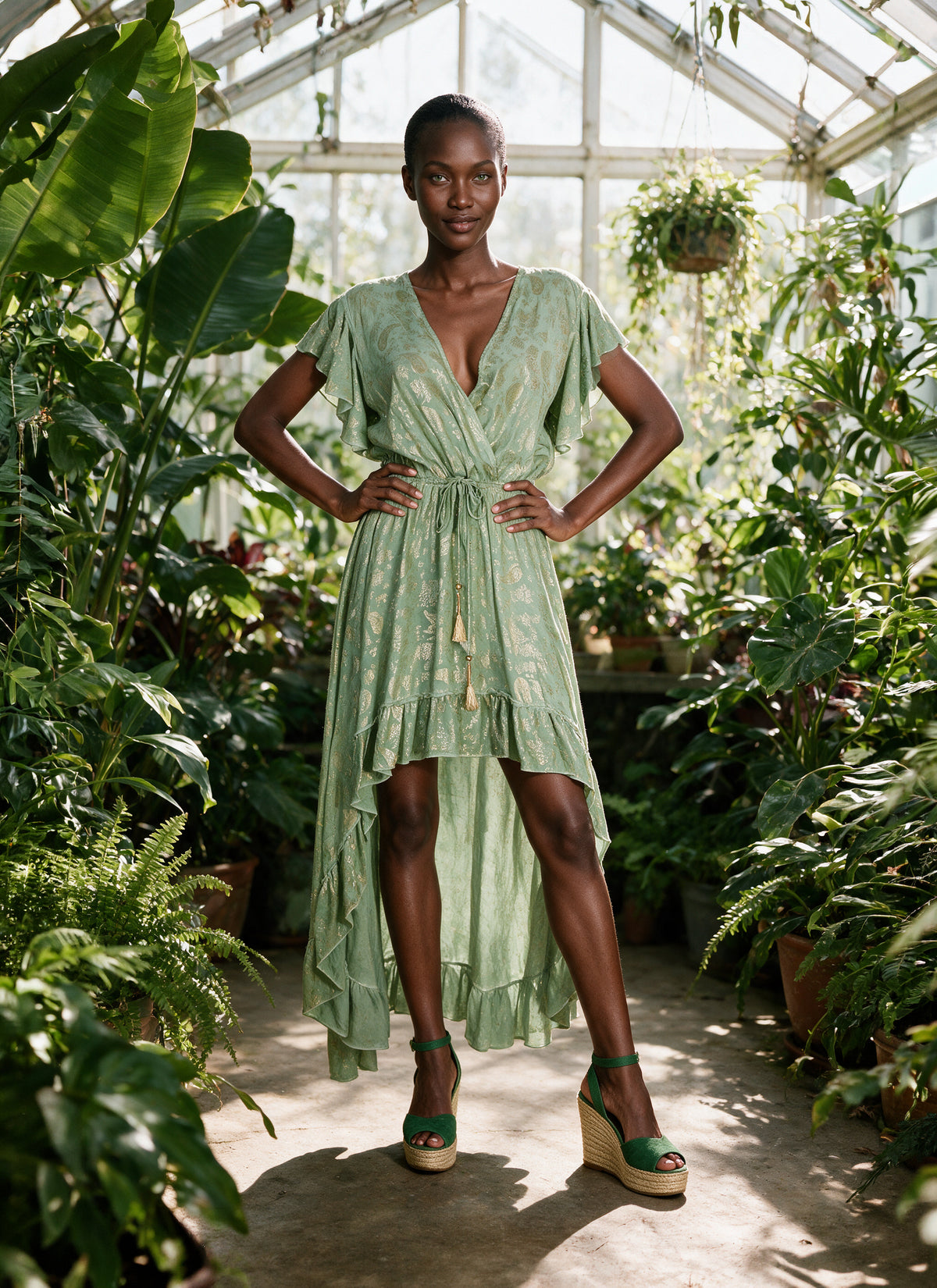 St Tropez Long Dress | Poupee Bonbon